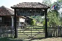 L'entrée du village