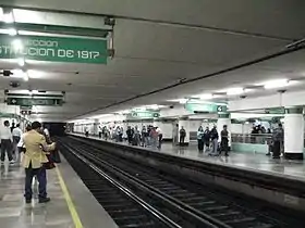 Quai de la station.