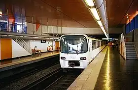 Station de métro Saint-Just.