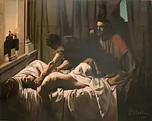 Meurtre de la reine Galswinthe, 1846, d'Eugène Philastre.