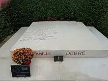 Tombe de la famille Debré