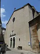 La façade occidentale.