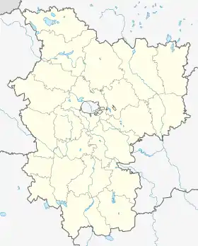 Voir sur la carte administrative du voblast de Minsk