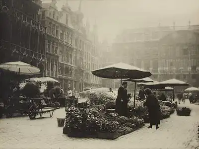Marché, Bruxelles.