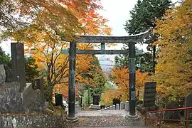 Torii du sanctuaire.