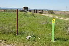 Balise de la route no&nbsp;1