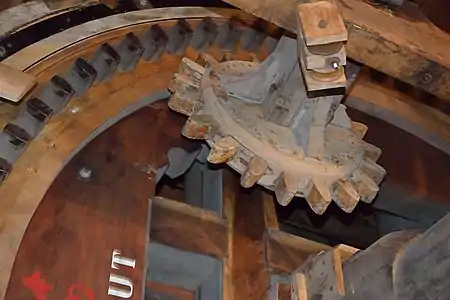 Varkenswiel (kammenwiel). De Put (Leiden)