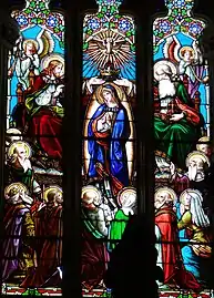 Couronnement de la Vierge.