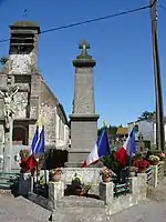 Le monument aux morts.