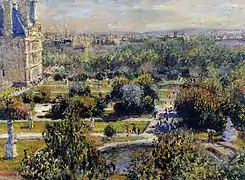 Claude Monet, Les Tuileries (1876), Paris, musée Marmottan Monet.
