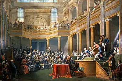 Tableau de la consulte de Lyon.