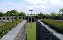 Cimetière militaire allemand du mont d'Huisnes.