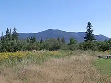 Le mont Gosford vu du  Rang Tout-De-Joie, St-Augustin-de-Woburn.