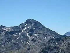 Vue du mont Bréquin depuis Les Belleville.