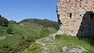 Intérieur du donjon.
