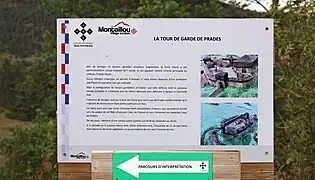 Le parcours d'interprétation.