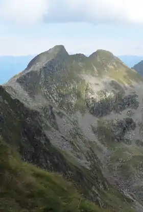 Vue depuis la Cima Altemberg.