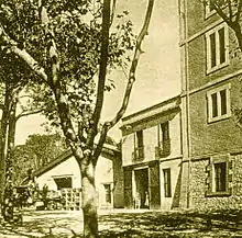 Établissement thermal à la fin du XIXe siècle.