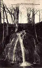 Cascade du moulin de la Raffette.