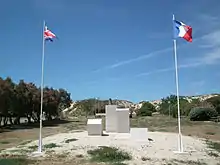 Monument aux membres de l'opération Frankton à la pointe de Grave (Gironde).