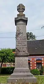 Le monument aux morts.