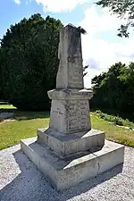 Le monument aux morts.