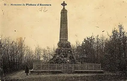 Monument du plateau d'Auvours, circa 1900