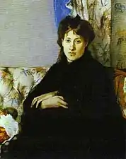 Portrait de Madame Edma Pontillon, 1871, musée d'Orsay, Paris.