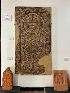 Mosaïque funéraire chrétienne du IVe&nbsp;siècle découverte à Constantine