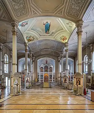 Храм Успения Пресвятой Богородицы на Успенском Вражке (ru). Aout 2021.