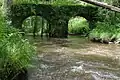 Pont du Moulin-du-Pont, sur la Tardoire, en limite de Saint-Mathieu.