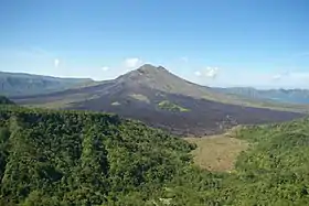 Vue du mont Batur.