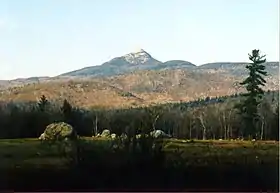 Vue du mont Chocorua.
