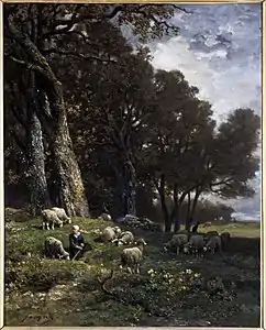Moutons au pâturage, 1873, musée des Beaux-Arts de Reims.