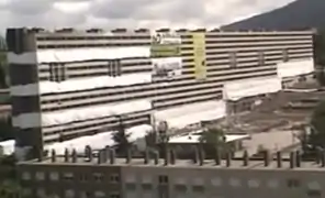 La « Muraille de Chine » à Saint-Étienne (Loire)