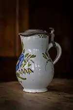 Cruche de baptême datant de la fin du XVIIIe&nbsp;siècle, originaire du hameau de Salm-Les-Quelles