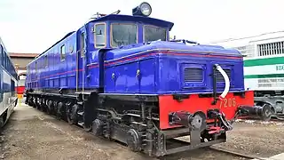 Renfe 272, (2'Co)(Co2'), 1928, 3 kV.