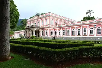 Le palais impérial de Petrópolis était la résidence d'été de la famille impériale à Petrópolis (aujourd'hui musée impérial).