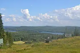 Muurasalo vue de Riihivuori.