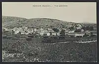 Vue générale du village