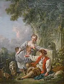 François Boucher, l'Obéissance récompensée (1768)