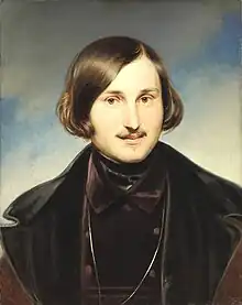 Portrait de Nicolas Gogol en 1840 par Otto Friedrich von Möller