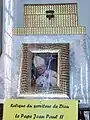 Relique du pape Jean-Paul&nbsp;II.