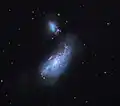 NGC 4490 et NGC 4485.