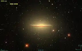 M104 par le relevé SDSS.