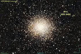 Image illustrative de l’article M14 (amas globulaire)