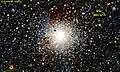M54 en lumière visible par le relevé PanSTARRS.