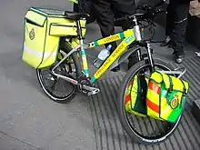 Vélo d'intervention du service d'ambulance (cycle responder)