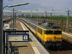 Train de onze ICK à Lage-Zwalue.