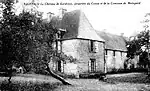 Le château de Kerdréan au début du XXe&nbsp;siècle.